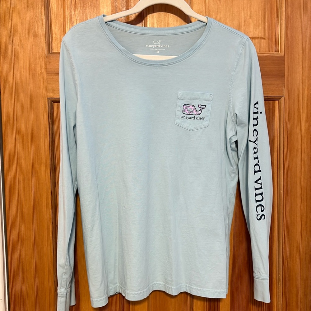 Vineyard Vines Light Blue Long Sleeve Shirt